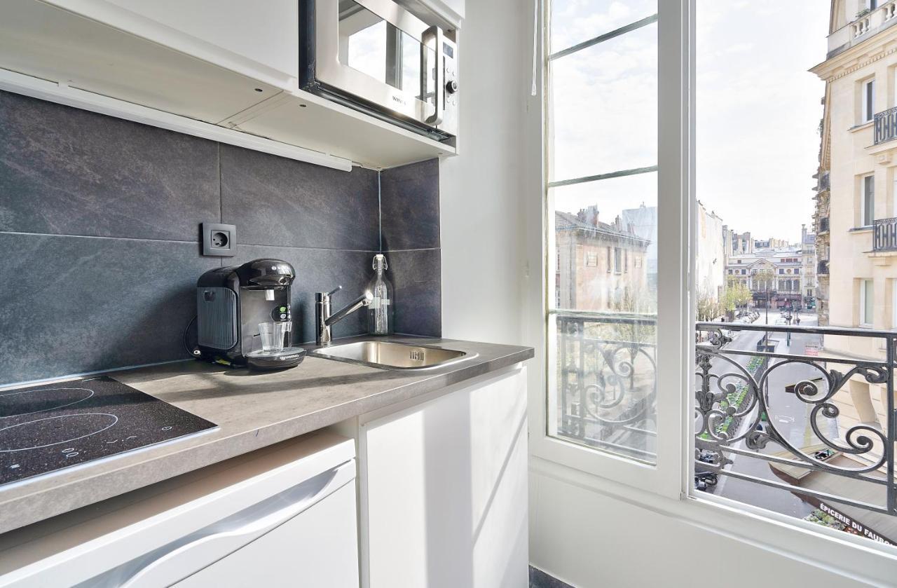 Stylish Mezzanine Studio In The Heart Of Paris 3F Buitenkant foto